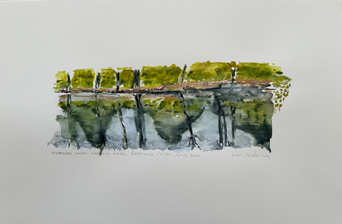 Matthew Oates Narnia Lake April 2024